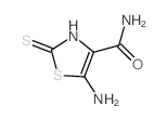 5-amino-2-sulfanylidene-3H-1,3-thiazole-4-carboxamide