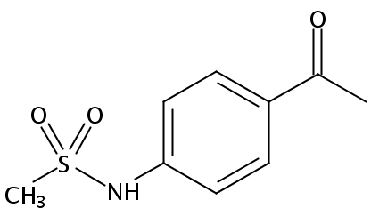 N-(4-乙酰基苯基)-甲磺酰胺