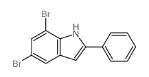 5,7-dibromo-2-phenyl-1H-indole