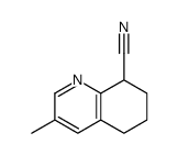 3-methyl-5,6,7,8-tetrahydroquinoline-8-carbonitrile