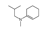 N-methyl-N-(2-methylpropyl)cyclohexen-1-amine