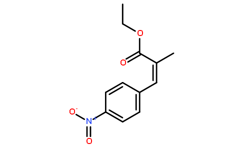 Ethyl 2-methyl-3-(4-nitrophenyl)acrylate