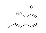 2-chloro-6-(2-methylprop-1-enyl)phenol