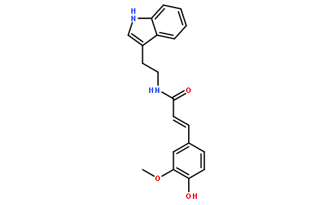 Nb-Feruloyltryptamine对照品(标准品) | 53905-13-8