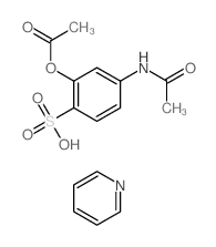 4-acetamido-2-acetyloxybenzenesulfonic acid,pyridine