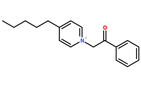 2-(4-pentylpyridin-1-ium-1-yl)-1-phenylethanone