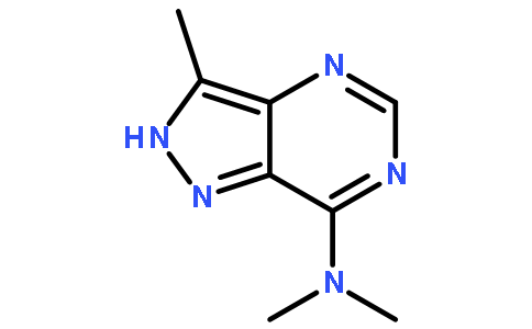 N,N,3-trimethyl-2H-pyrazolo[4,3-d]pyrimidin-7-amine