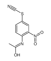 (4-acetamido-3-nitrophenyl) thiocyanate