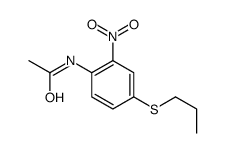 N-(2-nitro-4-propylsulfanylphenyl)acetamide