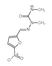 1,3-dimethyl-1-[(E)-(5-nitrofuran-2-yl)methylideneamino]urea