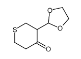 3-(1,3-dioxolan-2-yl)thian-4-one