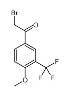 2-Bromo-1-[4-methoxy-3-(trifluoromethyl)phenyl]ethanone