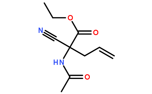 ethyl 2-acetamido-2-cyanopent-4-enoate