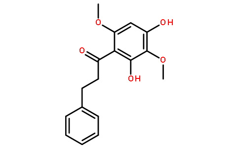 1-(2,4-二羟基-3,6-二甲氧基苯基)-3-苯基-1-丙酮对照品(标准品) | 54299-52-4