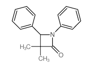 3,3-dimethyl-1,4-diphenylazetidin-2-one