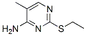 2-(乙基硫代)-5-甲基-4-嘧啶胺