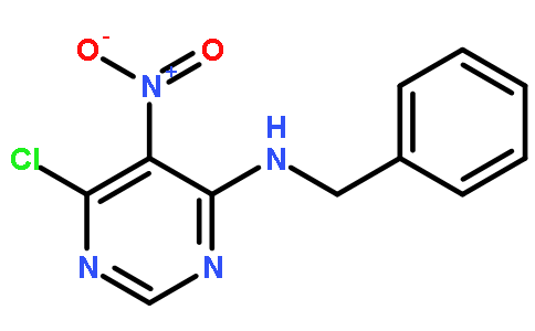 N-苄基-6-氯-5-硝基-4-嘧啶胺