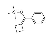[cyclobutylidene(phenyl)methoxy]trimethylsilane