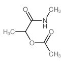 [1-(methylamino)-1-oxopropan-2-yl] acetate
