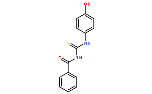 N-苯甲酰基-N'-(4-羟基苯基)硫脲