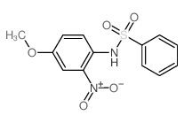 N-(4-methoxy-2-nitrophenyl)benzenesulfonamide
