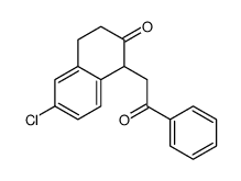 6-chloro-1-phenacyl-3,4-dihydro-1H-naphthalen-2-one