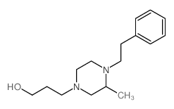 3-[3-methyl-4-(2-phenylethyl)piperazin-1-yl]propan-1-ol