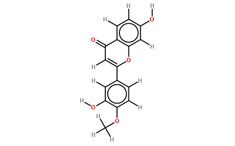7-hydroxy-2-(3-hydroxy-4-methoxyphenyl)-4H-chromen-4-one