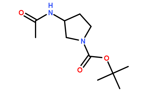 (R)-N-Boc-3-乙酰氨基吡咯烷
