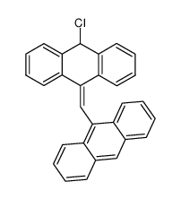 9-(9-anthrylmethylidene)-10-chloro-9,10-dihydroanthracene