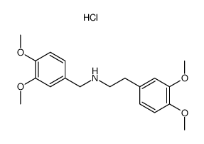 N-(3,4-dimethoxybenzyl)-3,4-dimethoxyphenylethylamine hydrochloride