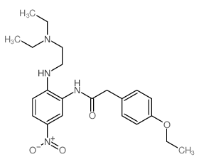 N-[2-[2-(diethylamino)ethylamino]-5-nitrophenyl]-2-(4-ethoxyphenyl)acetamide