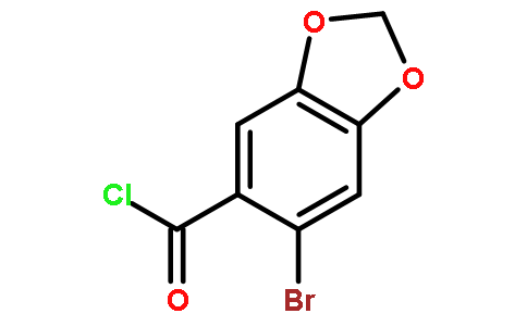 6-溴苯并[d][1,3]二氧代-5-羰酰氯