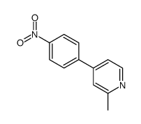 2-methyl-4-(4-nitrophenyl)pyridine