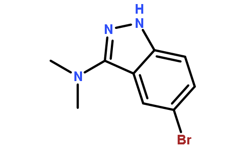 5-溴-N,N-二甲基-1H-吲唑-3-胺
