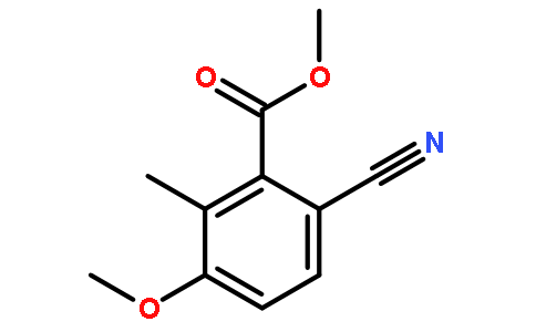 2-甲基-3-甲氧基-6-氰基苯甲酸甲酯