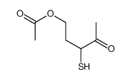 (4-oxo-3-sulfanylpentyl) acetate