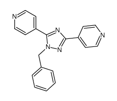 4-(1-benzyl-5-pyridin-4-yl-1,2,4-triazol-3-yl)pyridine