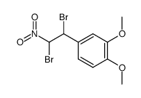 4-(1,2-dibromo-2-nitro-ethyl)-1,2-dimethoxy-benzene