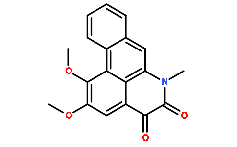 1,2-二甲氧基-6-甲基-4H-二苯并[de,g]喹啉-4,5(6H)-二酮