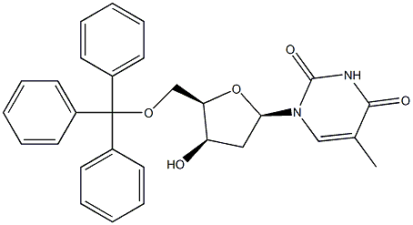 5-O-三苯代甲基-2-脱氧-β-D-呋喃来苏糖基胸苷