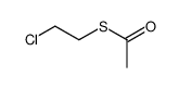 S-(2-chloroethyl) ethanethioate