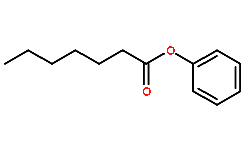 Heptanoic acid phenyl ester