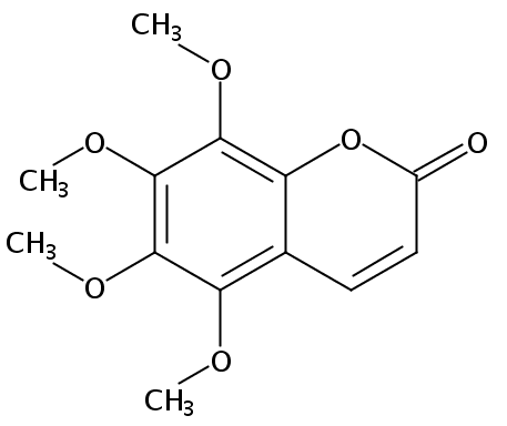 5,6,7,8-四甲氧基香豆素对照品(标准品) | 56317-15-8