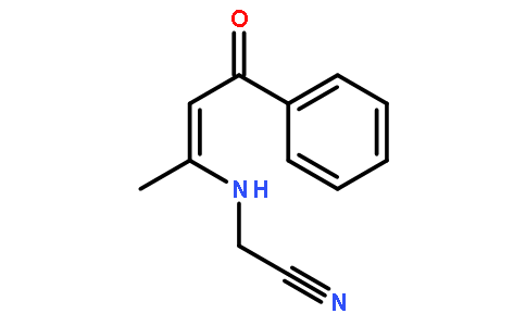 2-[(1-甲基-3-氧代-3-苯基-1-丙基)氨基]乙腈