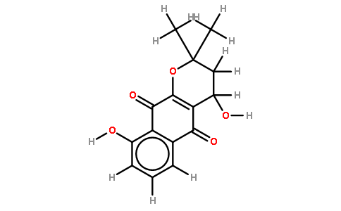 4,9-二羟基-alpha-拉帕醌对照品(标准品) | 56473-67-7