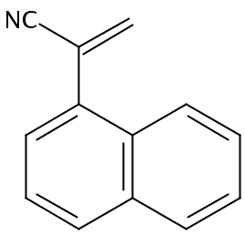 2-(1-naphthyl)acrylonitrile