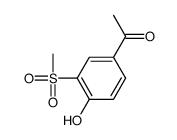 1-(4-hydroxy-3-methylsulfonylphenyl)ethanone