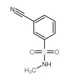 3-Cyano-N-methylbenzenesulfonamide