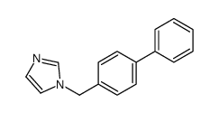 1-[(4-phenylphenyl)methyl]imidazole